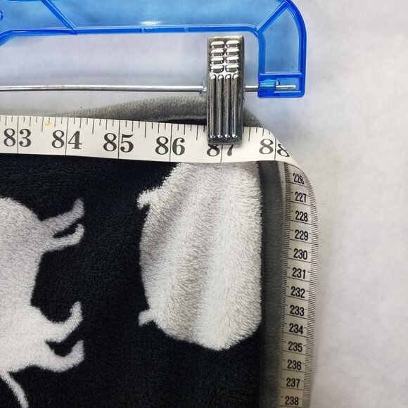 HARRY POTTER Super Soft Plush Blanket Throw 60"x90" Black White Houses Wand Hat - Picture 10 of 12